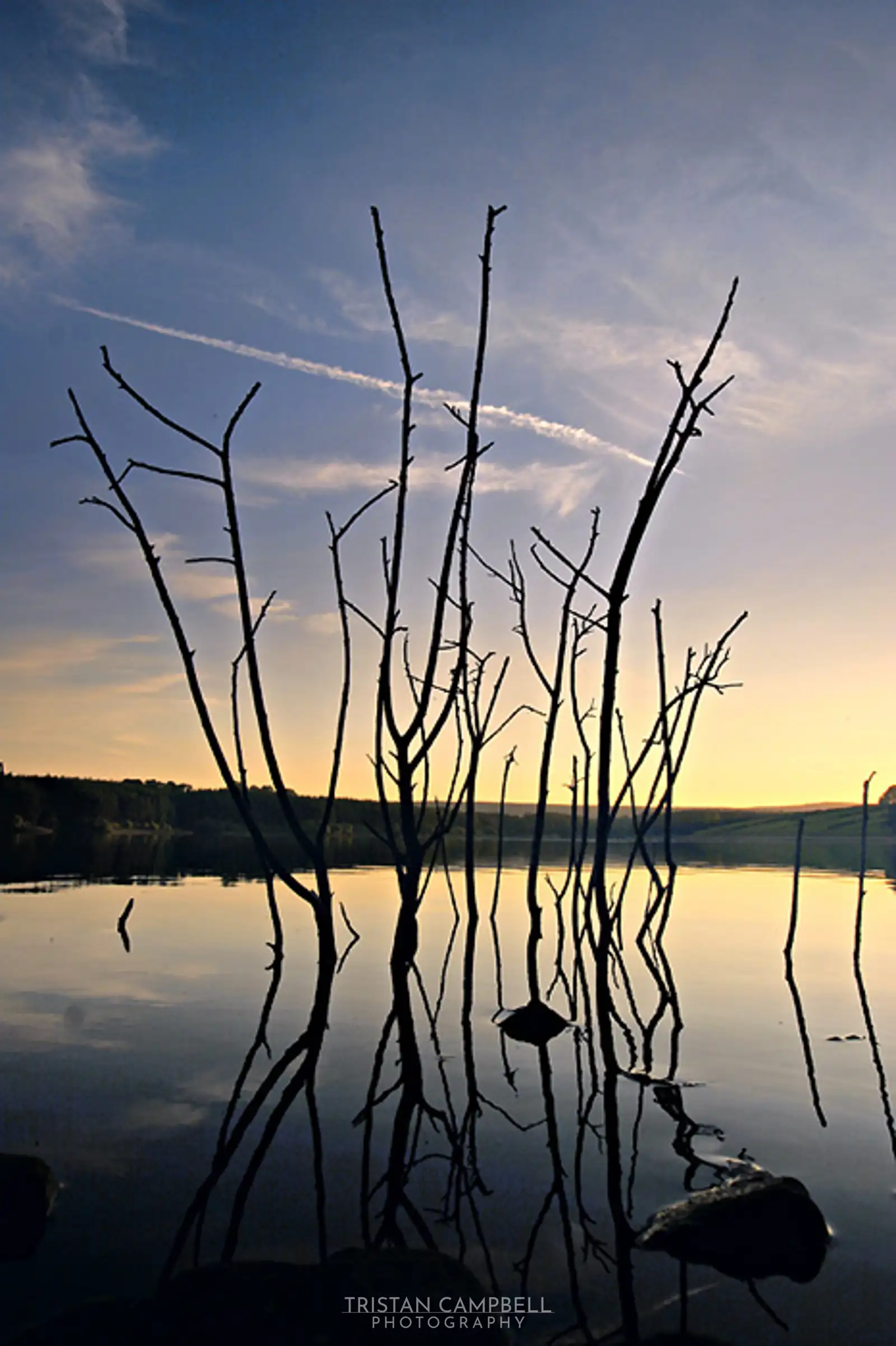 Sunset, Thruscross Reservoir