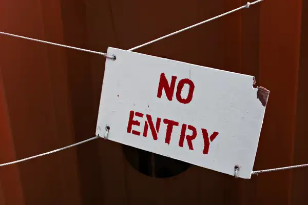 No Entry