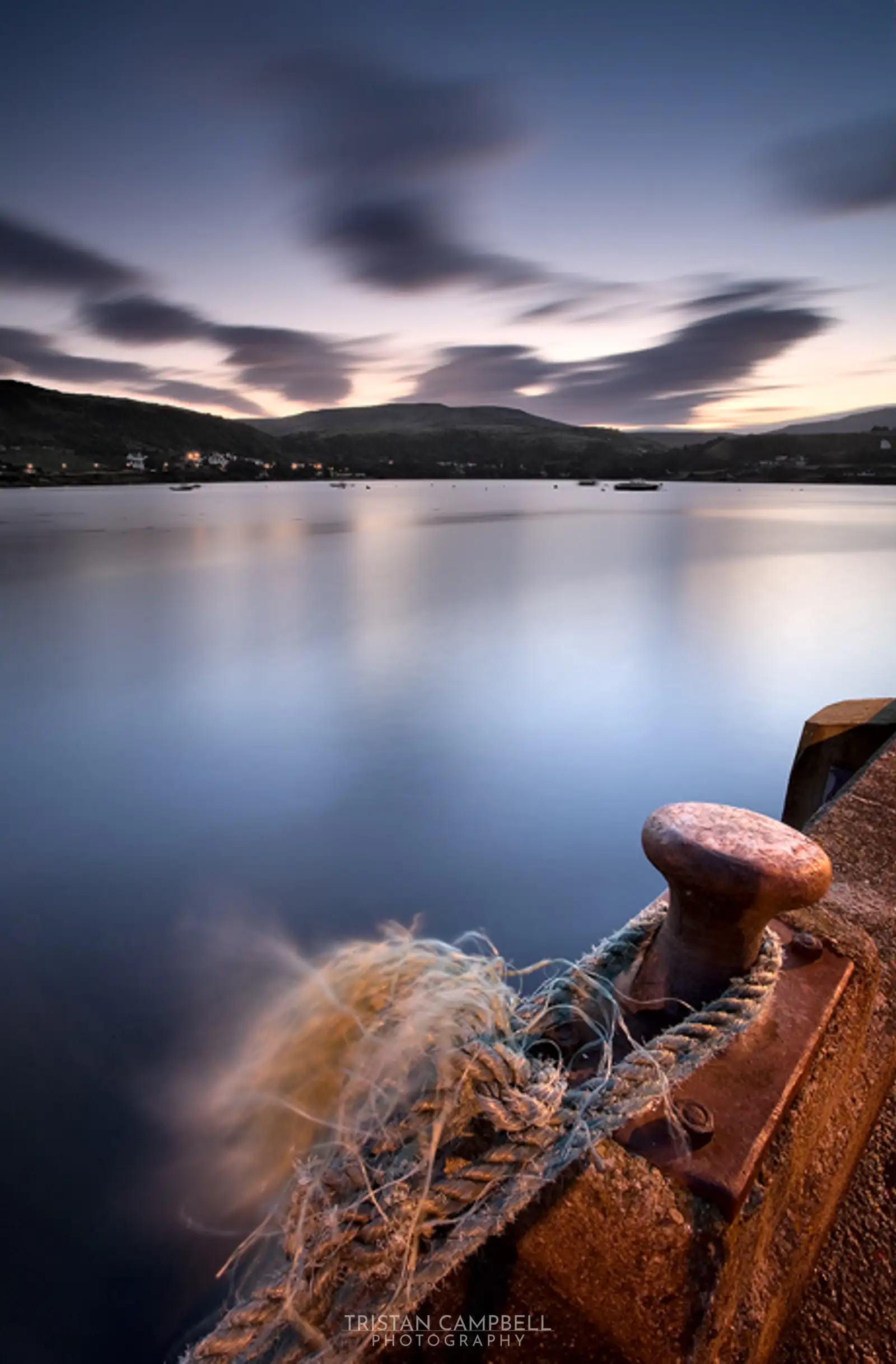 Uig port at dawn
