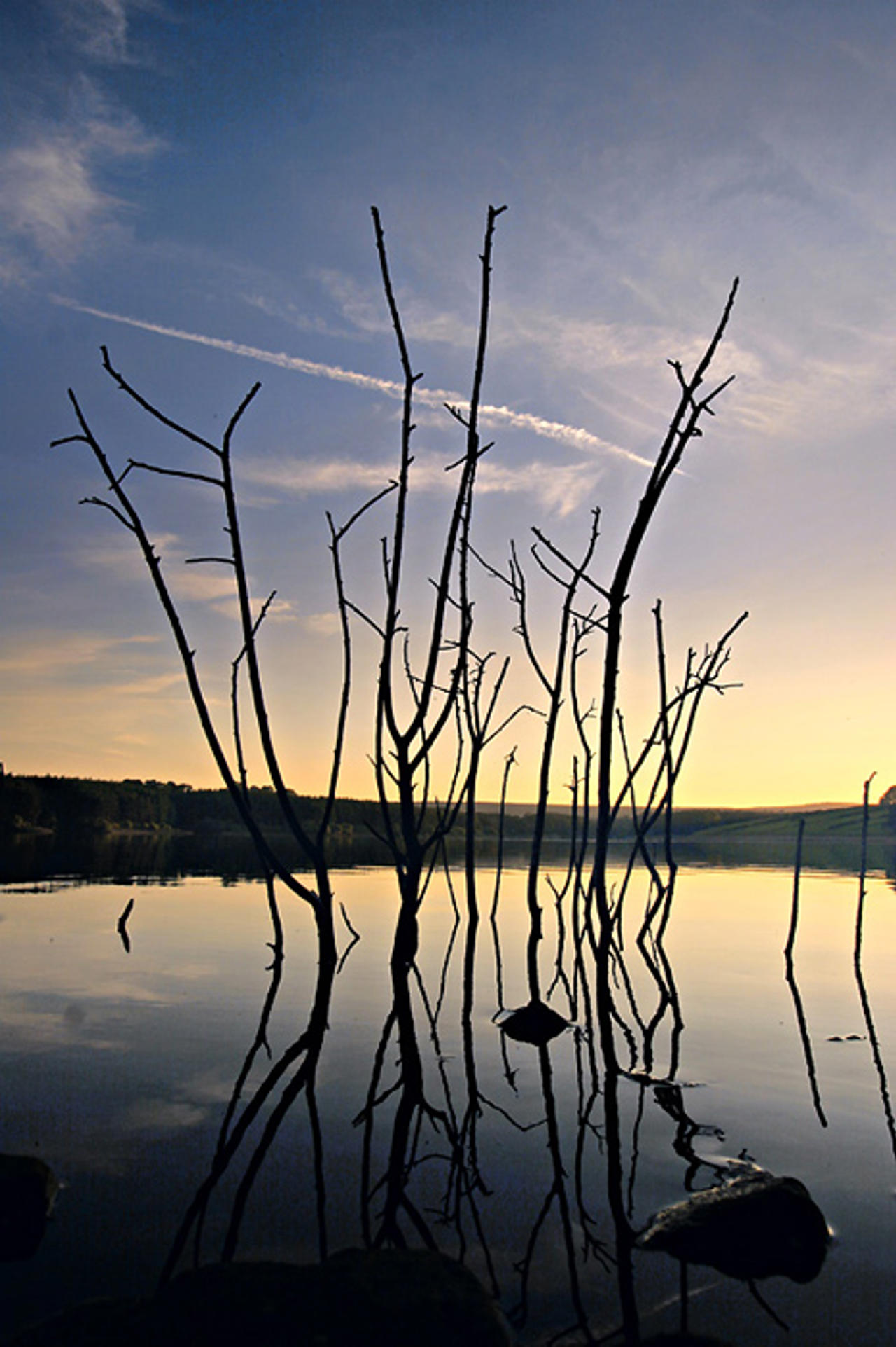 Sunset, Thruscross Reservoir