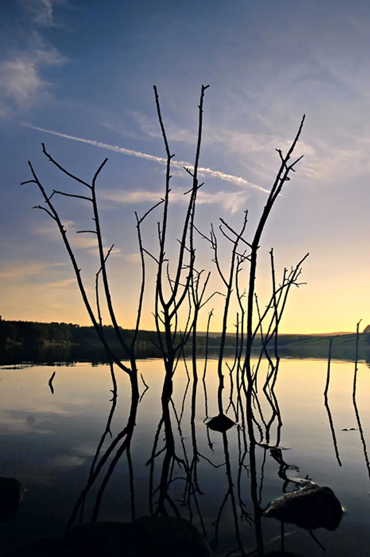 Sunset, Thruscross Reservoir