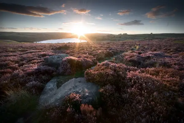 View over Thruscross reservoir
