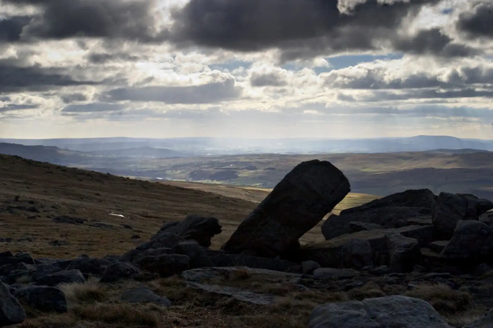 View from Little Whernside