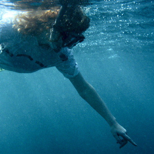 Angeline snorkling: Angeline snorkling