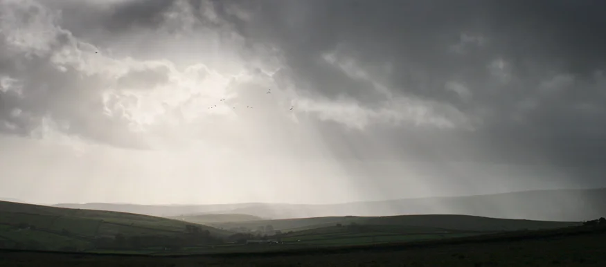 View from Grimwith reservoir