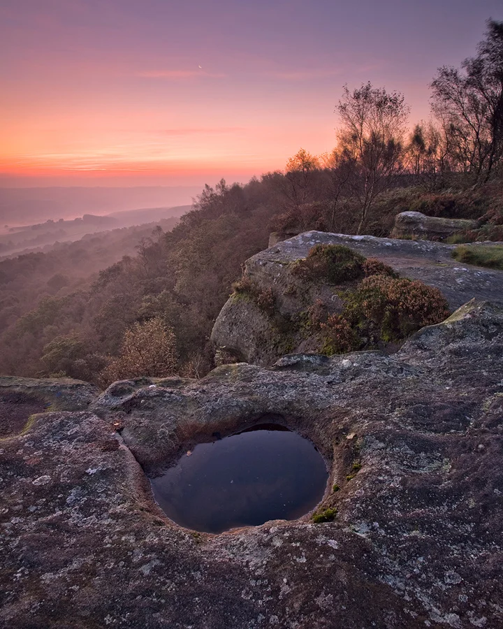Autumn Dawn Landscape