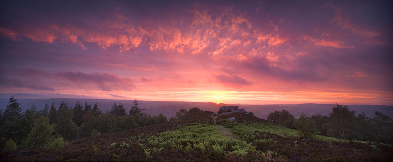 Colourful Pateley Bridge dawn