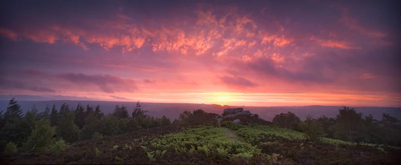 Colourful Pateley Bridge dawn