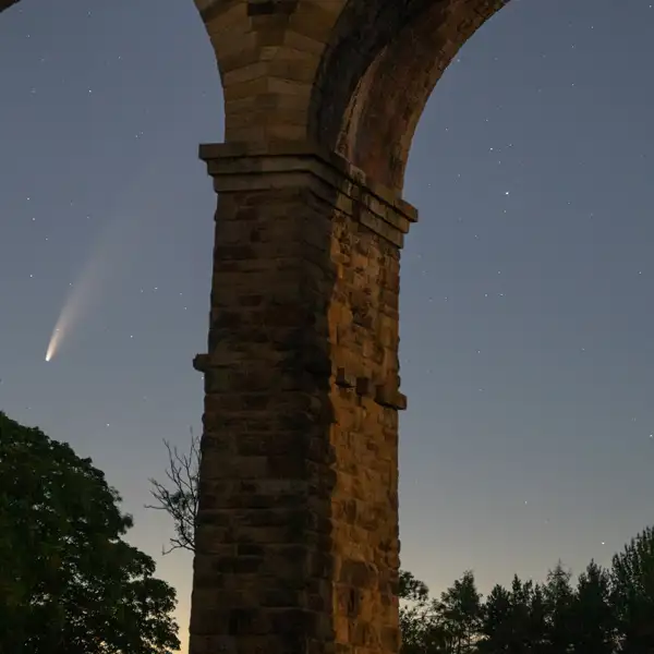 Comet Neowise in the Crimple Valley