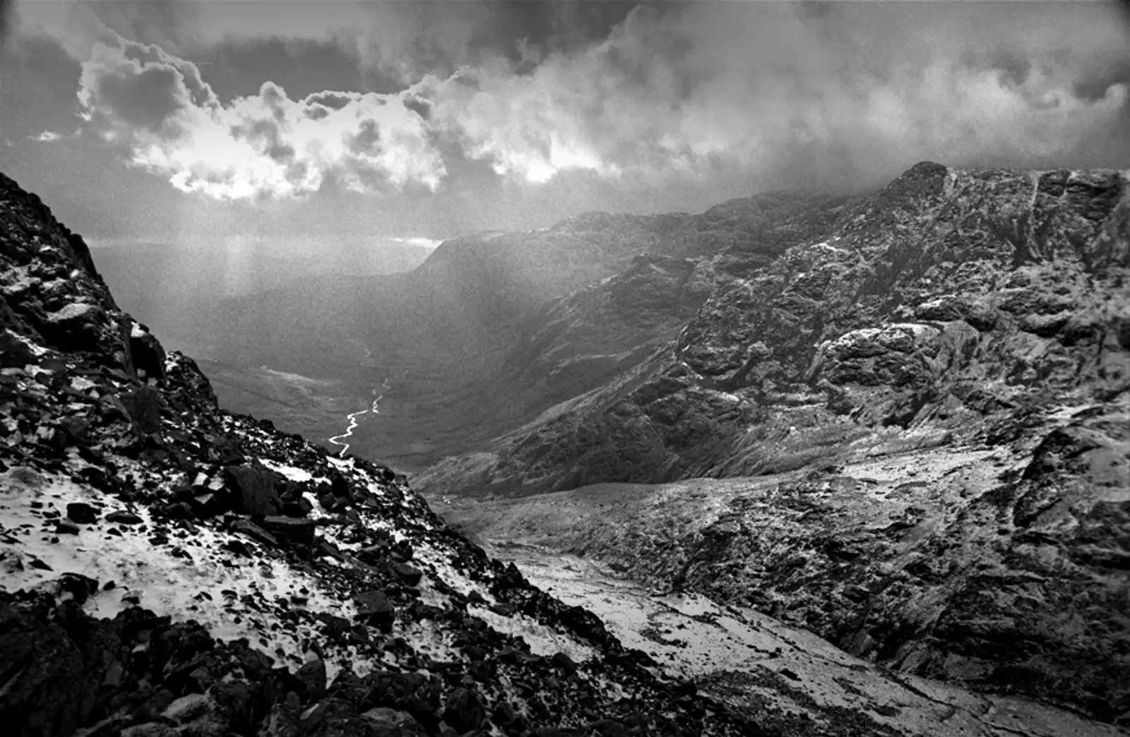 View from crinkle crags
