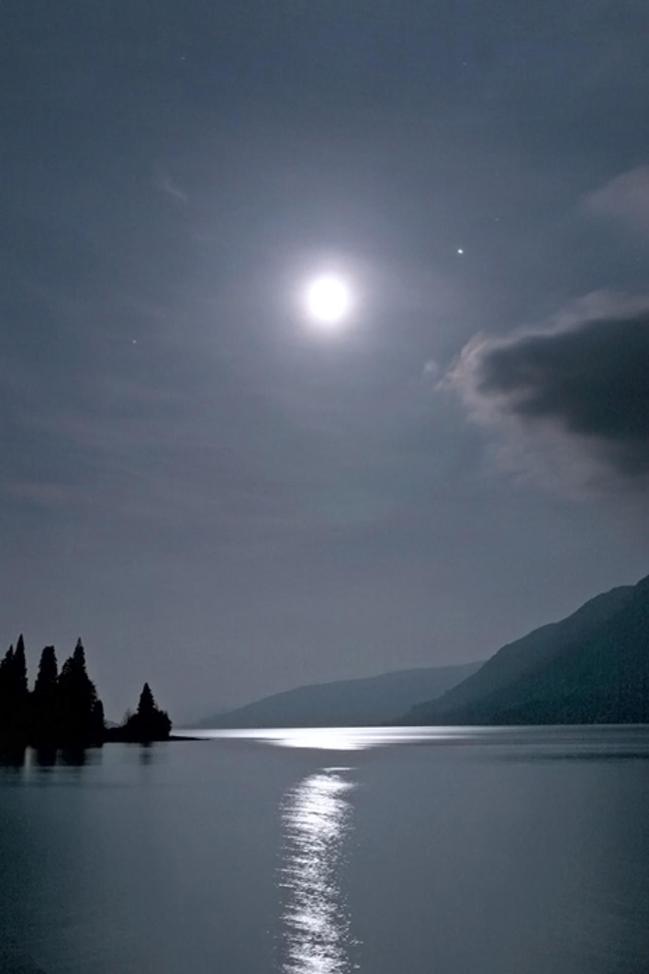 The Moon, Loch Lochy