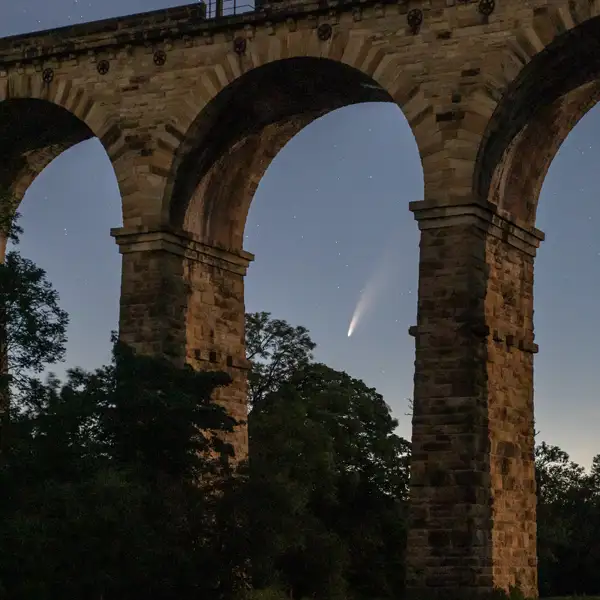 Comet Neowise in the Crimple Valley