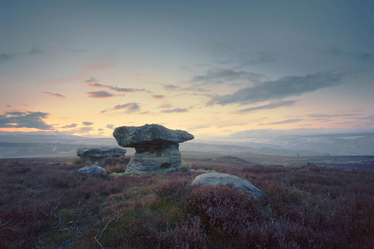 Nidderdale after a hail storm