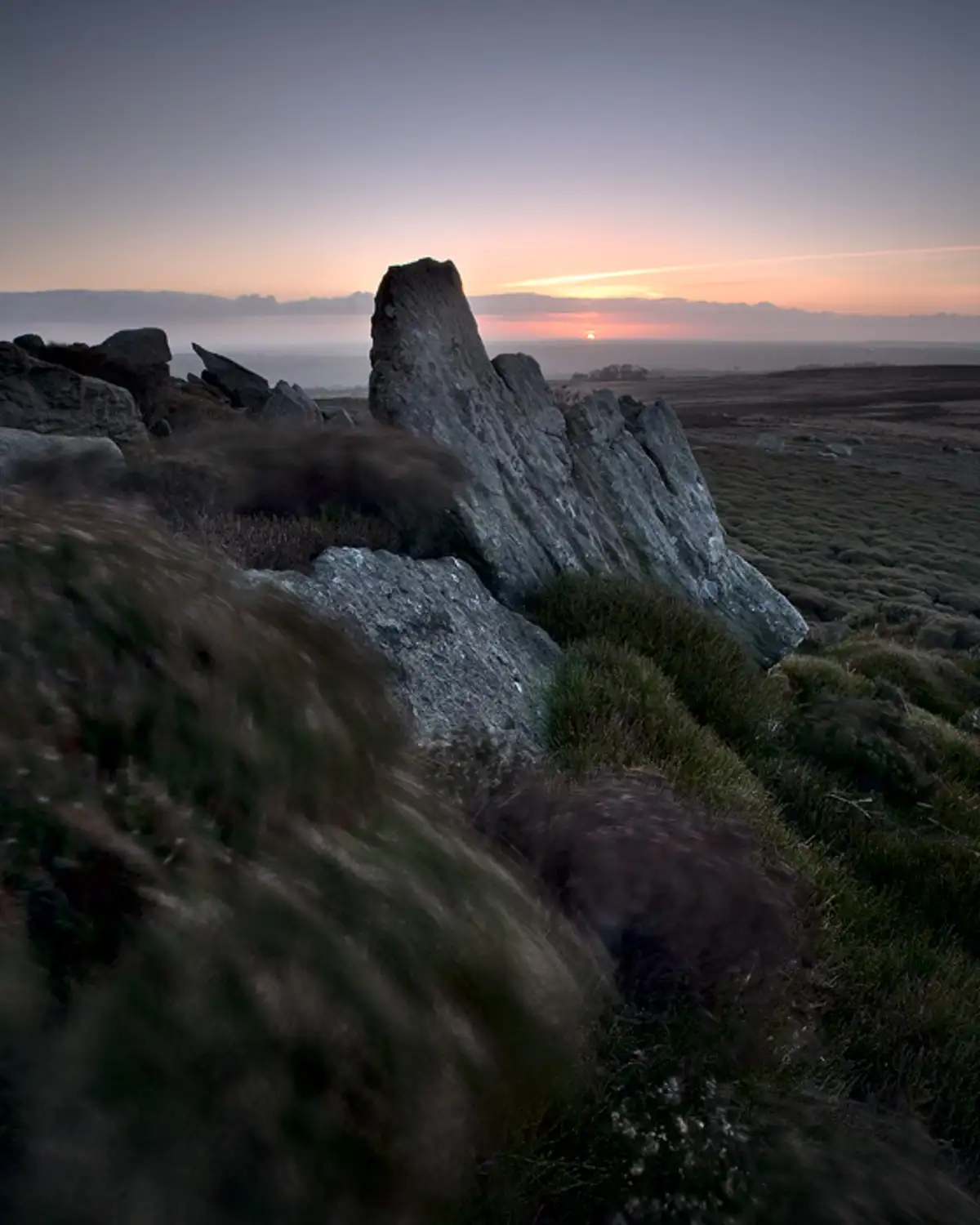 hayshaw moor at dawn 2