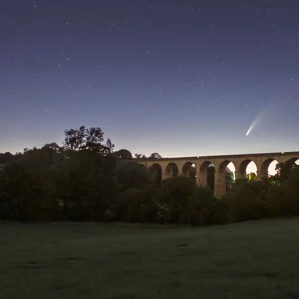 Comet Neowise in the Crimple Valley