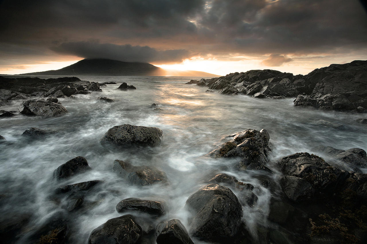 It's here, as it breathes at the end of the day