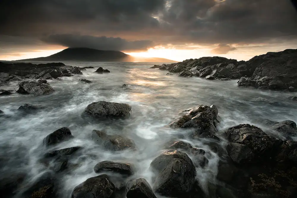 It's here, as it breathes at the end of the day