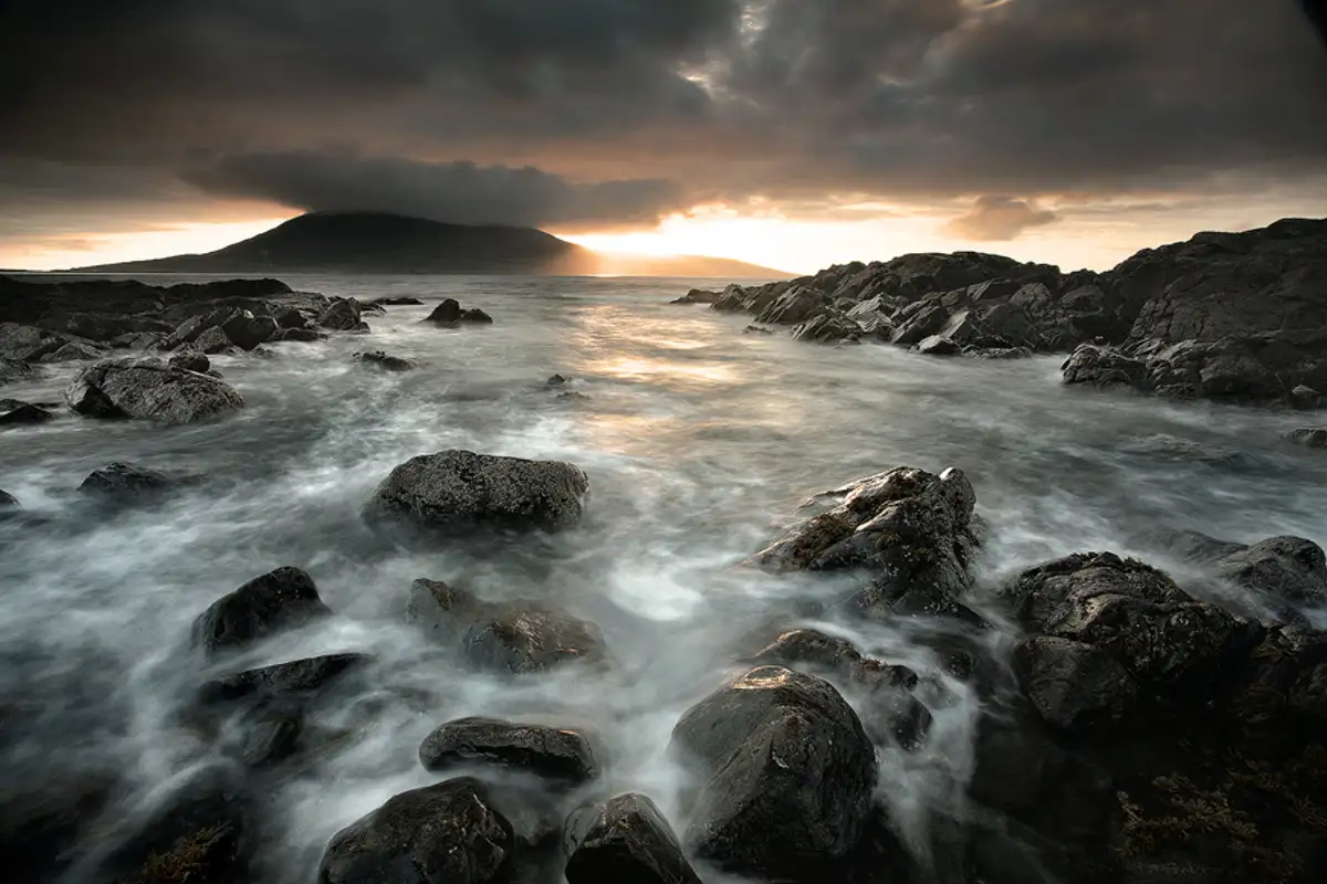 It's here, as it breathes at the end of the day