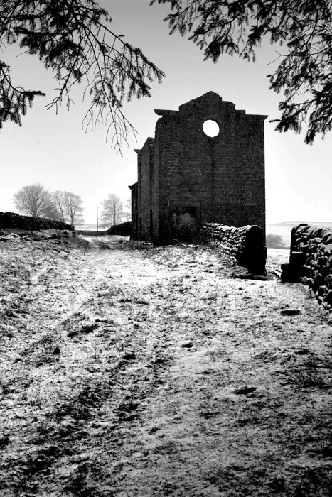 Deralict barn