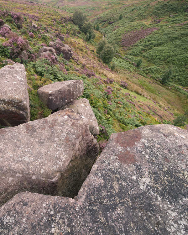 a close up of a large rock