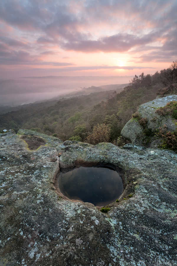 a rocky hill