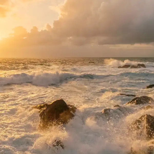 Atlantic sunset