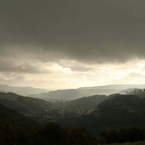 View over Hebden Bridge: View over Hebden Bridge