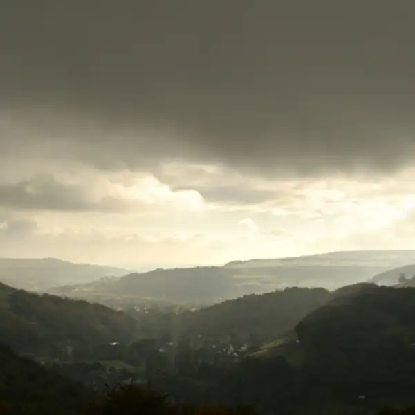 View over Hebden Bridge