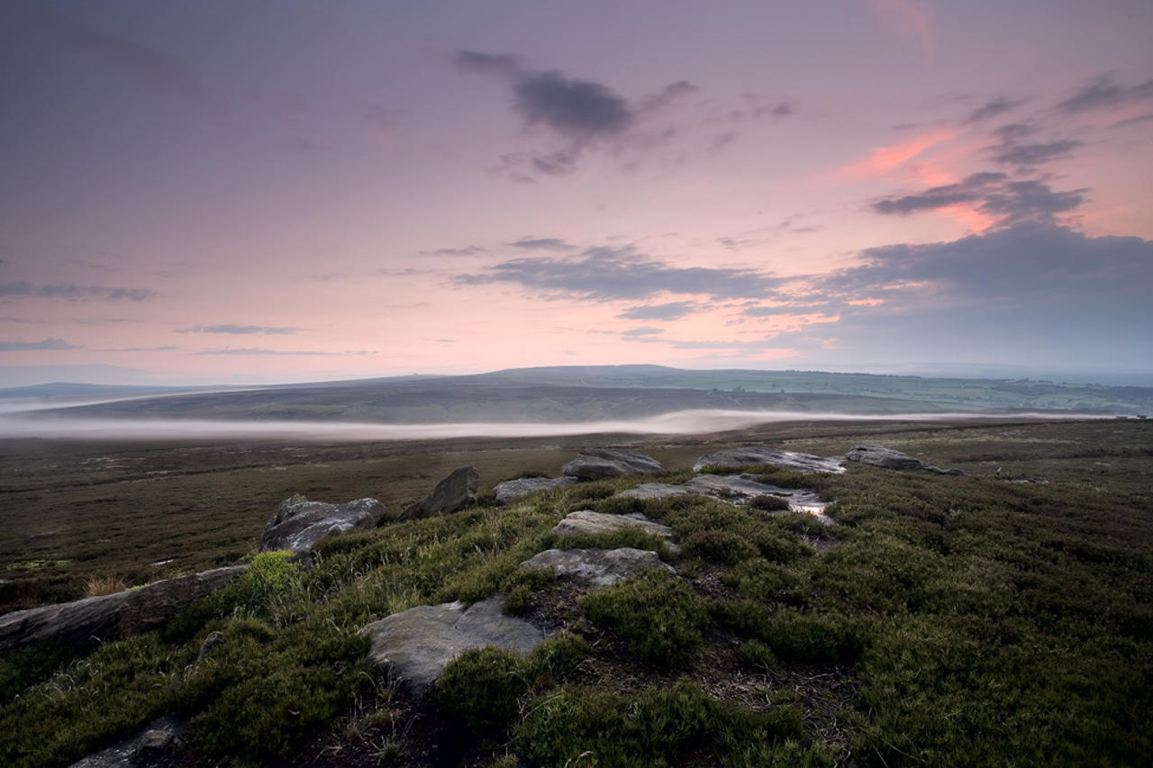 Creeping up the valley