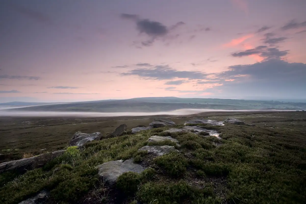 Creeping up the valley