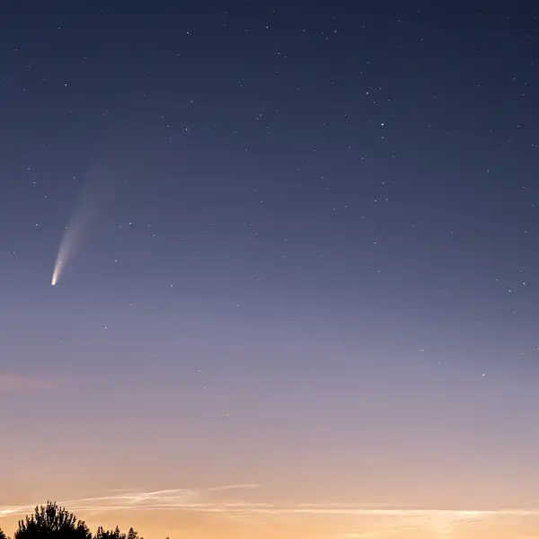 Comet Neowise in the Crimple Valley