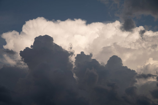  clouds in a dark cloudy sky