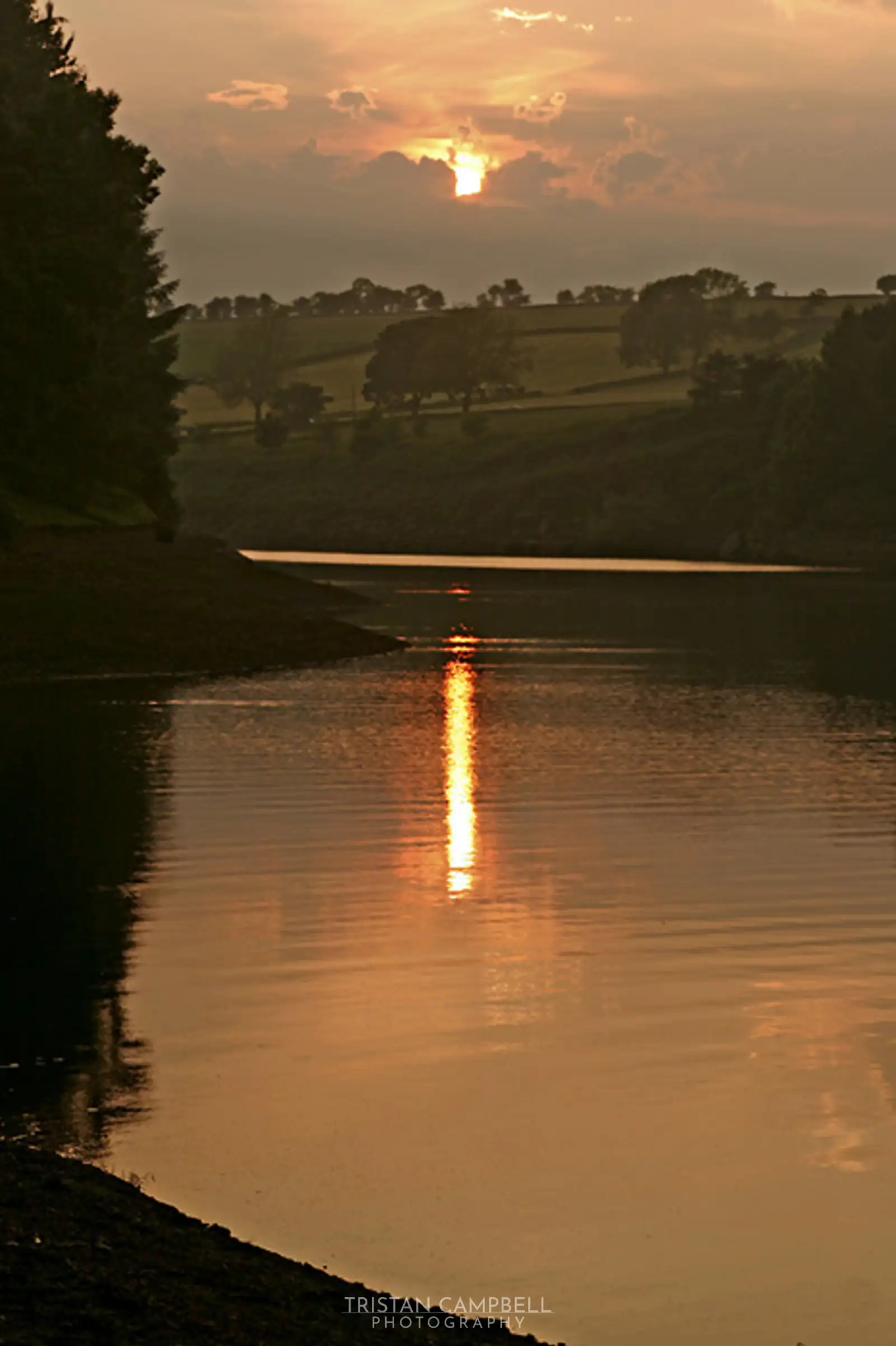 Sunset, Thruscross Reservoir