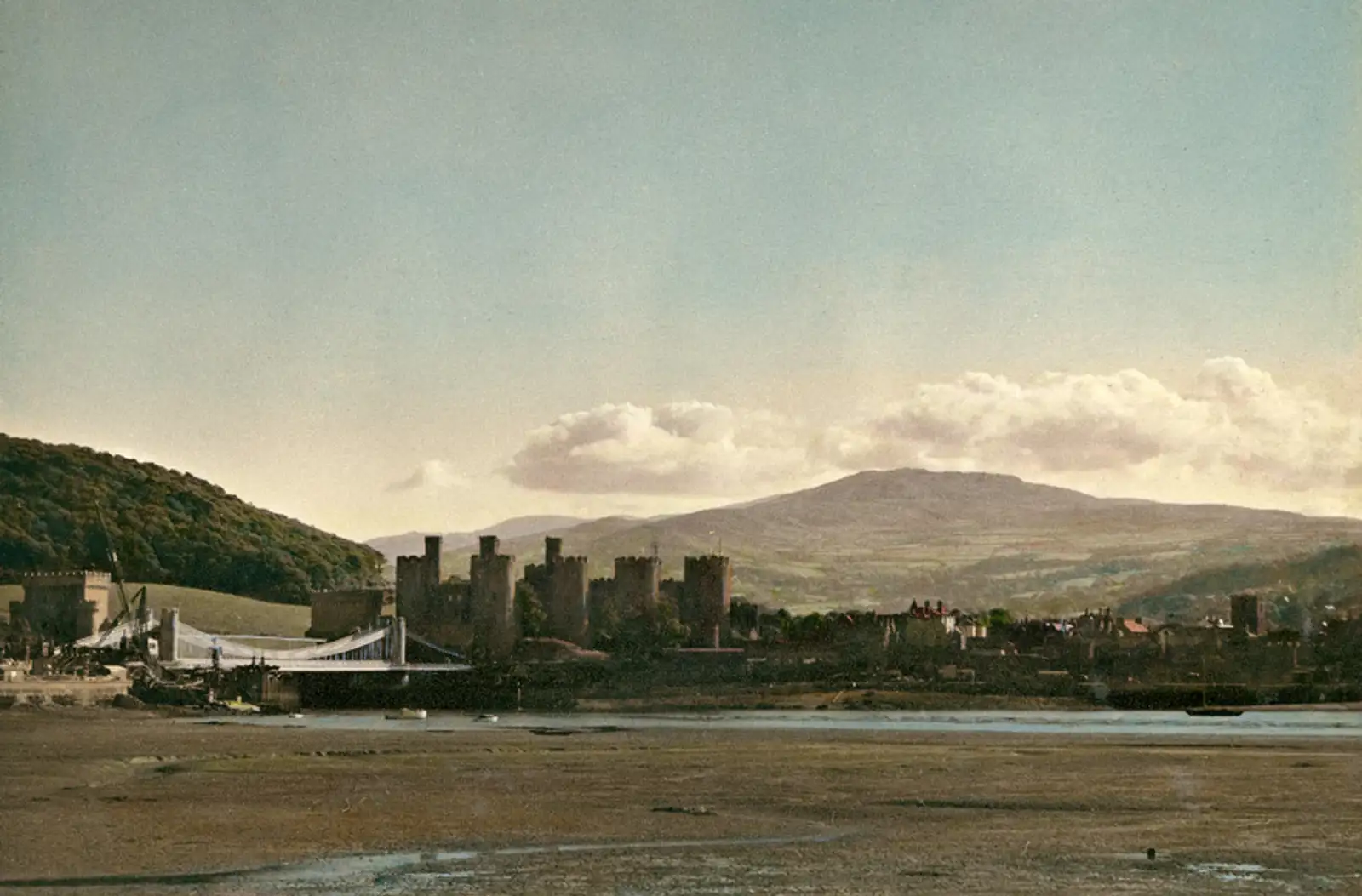 The majestic towers of the castle