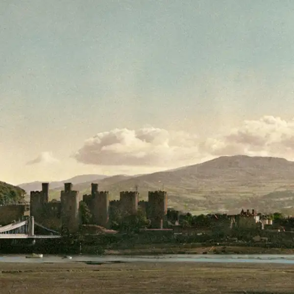 The majestic towers of the castle