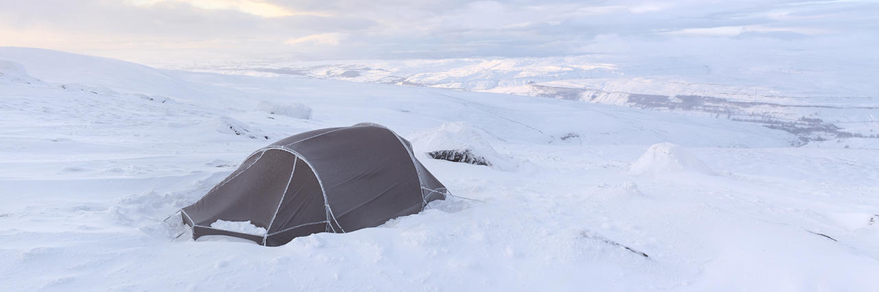Winter landscape, Kettlewell