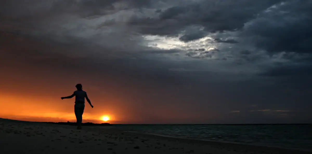 Angeline skips off into the sunset