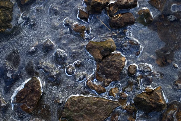 Frozen ground