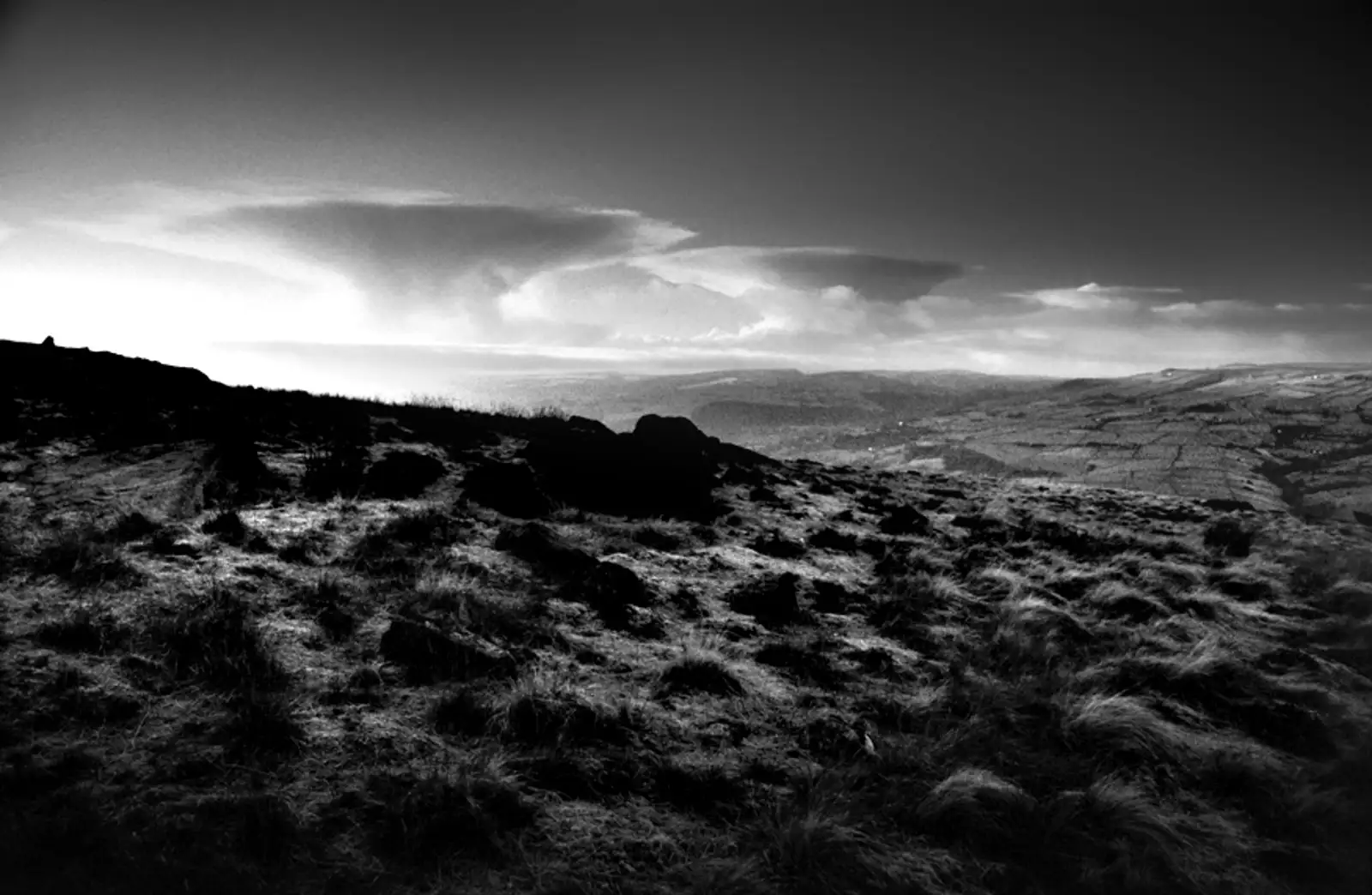 Looking down to Todmorden from Stoodley Pike